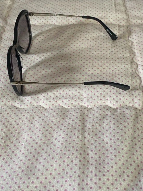 NIB Longchamp Classic Minimalist Black Oversized Square Sunglasses w/Case main image 7